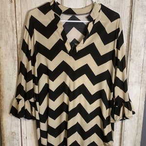 Chevron blouse